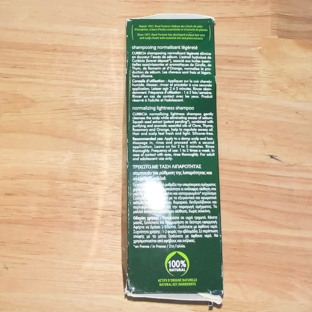 🇺🇸‎ NWT Rene Furterer Paris Curbicia Shampoo 5oz